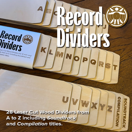 28pc Record Dividers for Vinyl Collectors