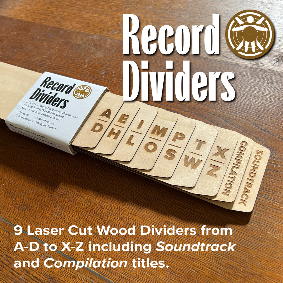 9pc Record Dividers — Built for the Collection You're Proud of