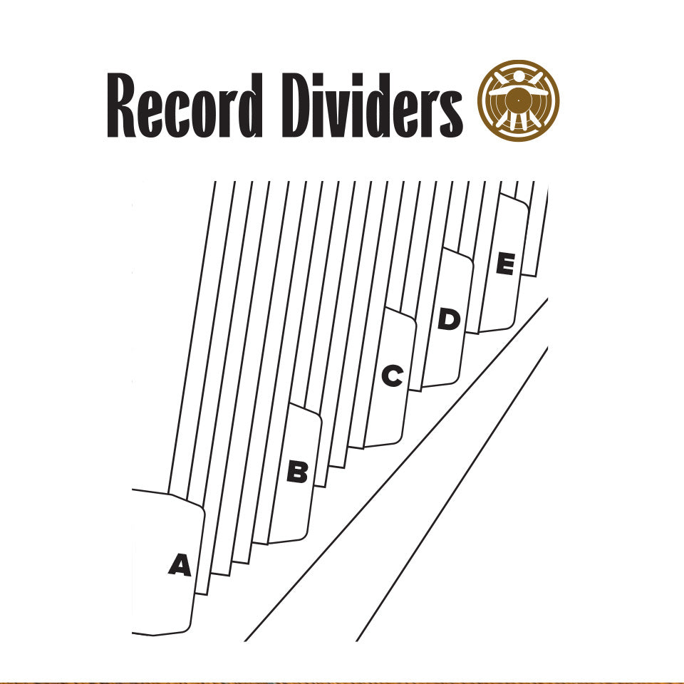 28pc Record Dividers for Vinyl Collectors