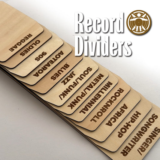 Record Dividers (by Genre)