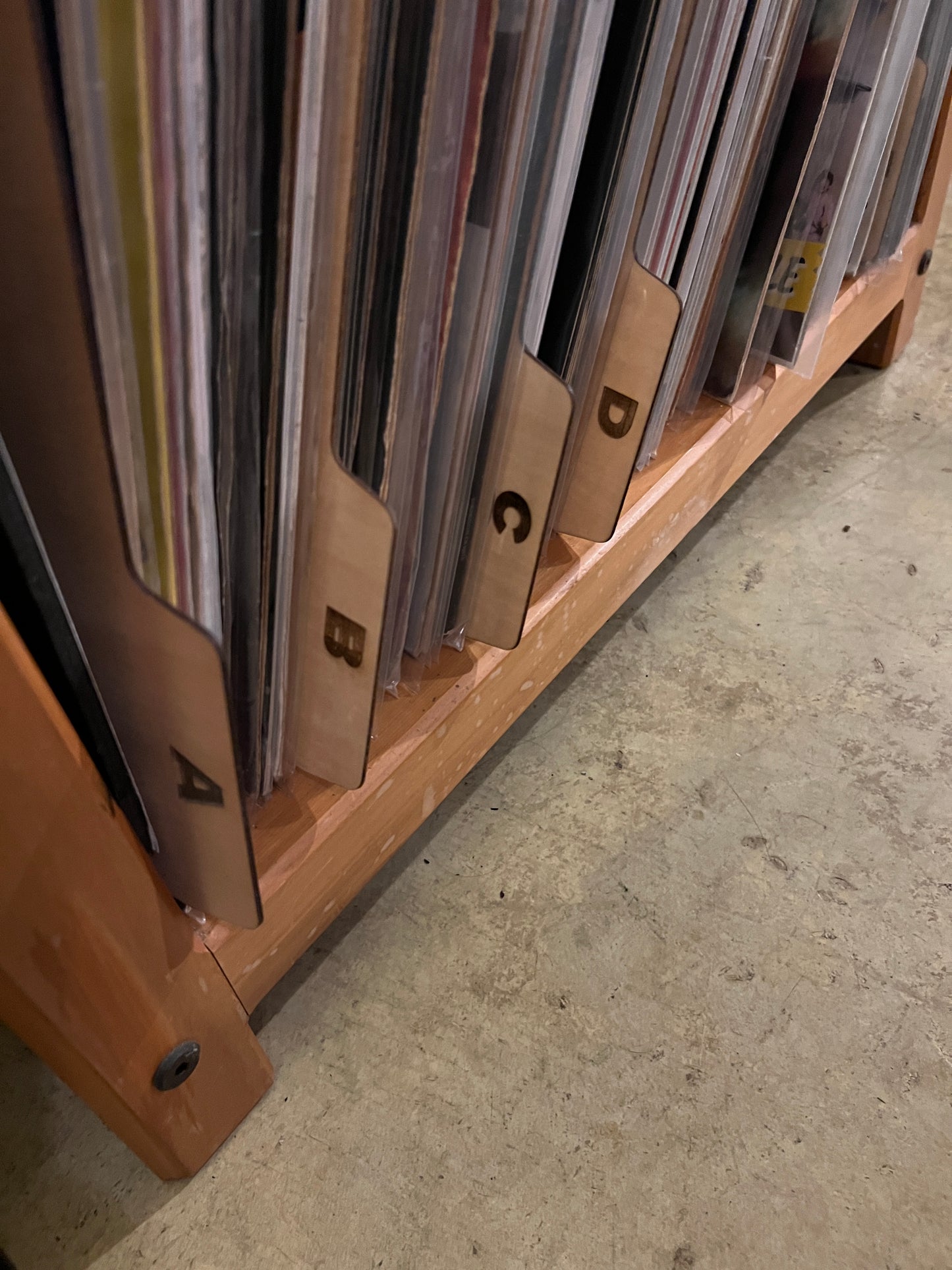 28pc Large Vinyl Record Dividers